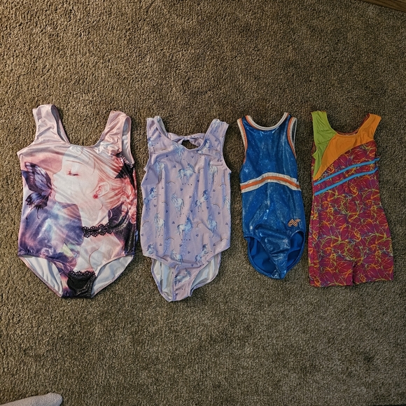 Girls gymnastics leotard bundle lot - Picture 1 of 8